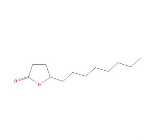 &gamma;-Dodecanolactone (CAS 2305-05-7) - chemical structure image