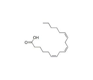 &gamma;-Linolenic Acid (18:3, n-6) (CAS 506-26-3) - chemical structure image