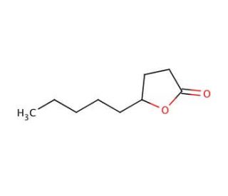 &gamma;-Nonanoic lactone (CAS 104-61-0) - chemical structure image