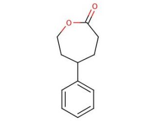 &gamma;-Phenyl-&epsilon;-caprolactone (CAS 134339-50-7) - chemical structure image