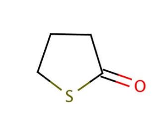 &gamma;-Thiobutyrolactone (CAS 1003-10-7) - chemical structure image