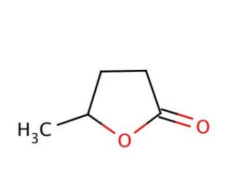 &gamma;-Valerolactone (CAS 108-29-2) - chemical structure image