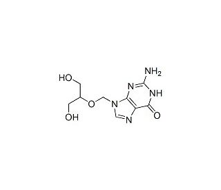 Ganciclovir (CAS 82410-32-0) - chemical structure image