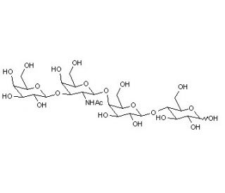 Gangliotetraose (CAS 75645-24-8) - chemical structure image