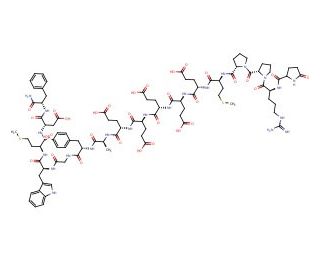 Gastrin-1, rat - chemical structure image
