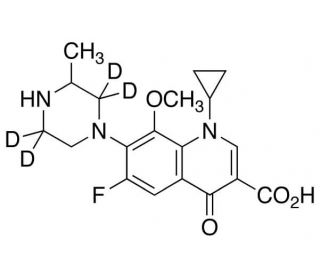 Gatifloxacin-d4 - chemical structure image