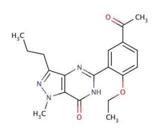 Gendenafil (CAS 147676-66-2) - chemical structure image