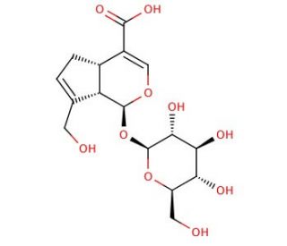 Geniposidic acid (CAS 27741-01-1) - chemical structure image
