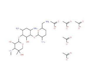 Gentamicin C1a (CAS 26098-04-4) - chemical structure image