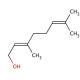 Geraniol (CAS 106-24-1) - chemical structure image