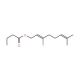 Geranyl Butyrate (CAS 106-29-6) - chemical structure image