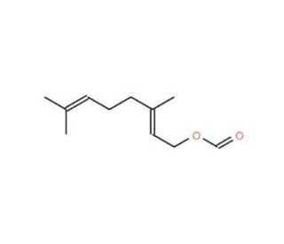Geranyl Formate (CAS 105-86-2) - chemical structure image