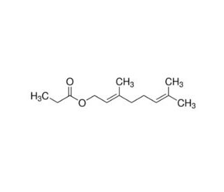 Geranyl Propionate (CAS 105-90-8 ) - chemical structure image 