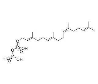 Geranylgeranylpyrophosphate triammonium salt (CAS 6699-20-3) - chemical structure image
