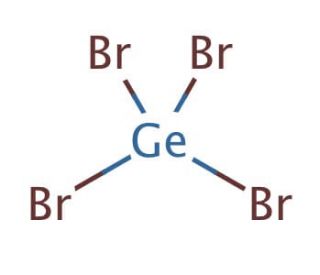 Germanium(IV) bromide (CAS 13450-92-5) - chemical structure image