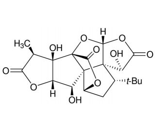Ginkgolide B (CAS 15291-77-7) - chemical structure image