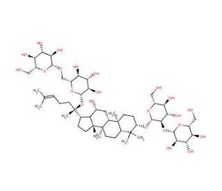 Ginsenoside Rb1 (CAS 41753-43-9) - chemical structure image