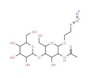 GlcNAc beta(1-2)Man alpha-1-Ethylazide - chemical structure image