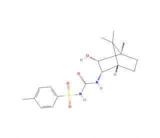 Glibornuride (CAS 26944-48-9) - chemical structure image