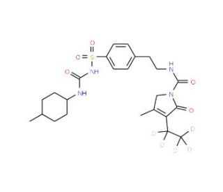 Glimepiride-d5 - chemical structure image