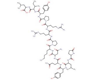 [Gln4] Neurotensin - chemical structure image