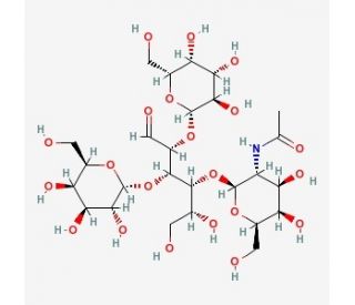 Globo-N-tetraose (CAS 75660-79-6) - chemical structure image
