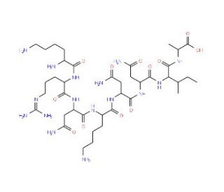 Glucagon Fragment 30-37 (CAS 81117-26-2) - chemical structure image