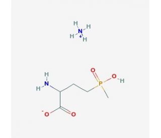 Glufosinate-ammonium (CAS 77182-82-2) - chemical structure image