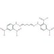 Glutaraldehyde 2,4-dinitrophenylhydrazone (CAS 5085-07-4) - chemical structure image