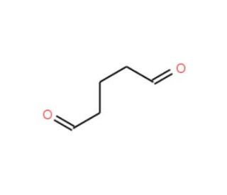 Glutaraldehyde solution, 25% w/w (CAS 111-30-8) - chemical structure image