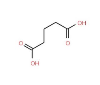 Glutaric acid (CAS 110-94-1) - chemical structure image