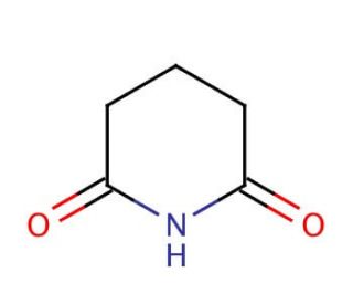 Glutarimide (CAS 1121-89-7) - chemical structure image