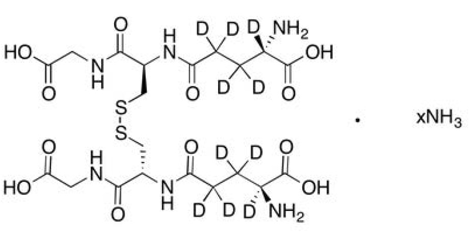 glutathione ammonium salt-d5 Glutathione Disulfide-d10 Ammonium Salt