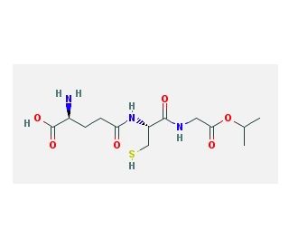 Glutathione-monoisopropyl ester (reduced) (CAS 97451-46-2) - chemical structure image
