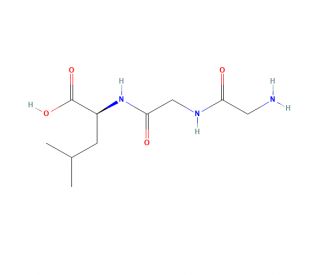 Gly-Gly-Leu-OH - chemical structure image