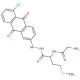Gly-L-met-5-chloro-1-anthraguinonylhydrazide - chemical structure image