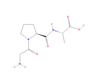 Gly-Pro-Ala-OH - chemical structure image