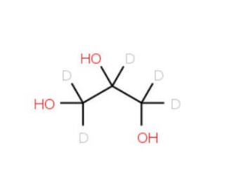 Glycerol-1,1,2,3,3-d<sub>5</sub> (CAS 62502-71-0) - chemical structure image