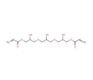 Glycerol 1,3-diglycerolate diacrylate (CAS 60453-84-1) - chemical structure image