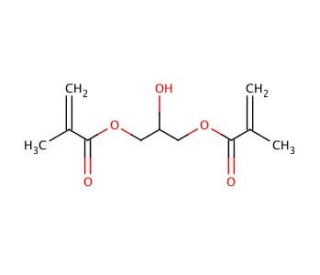 Glycerol dimethacrylate, mixture of isomers (CAS 1830-78-0) - chemical structure image