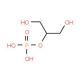 Glycerophosphoric acid (CAS 57-03-4) - chemical structure image