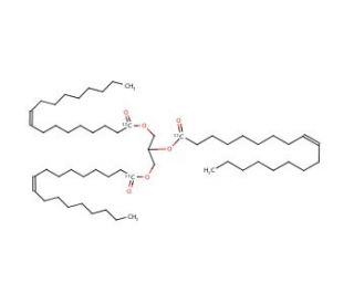 Glyceryl tri(oleate-1-13C) (CAS 82005-46-7) - chemical structure image