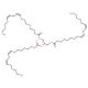 Glyceryl trilinoleate (CAS 537-40-6) - chemical structure image