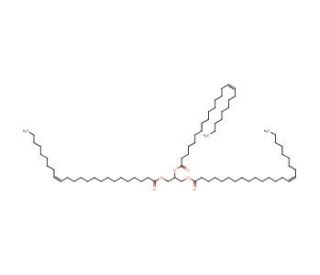 Glyceryl trinervonate (CAS 81913-24-8) - chemical structure image