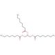 Glyceryl trioctanoate (CAS 538-23-8) - chemical structure image