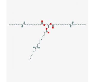 Glyceryl tripalmitelaidate (CAS 134907-85-0) - chemical structure image