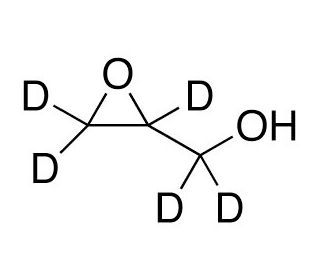 Glycidol-d5 (CAS 1246819-20-4) - chemical structure image