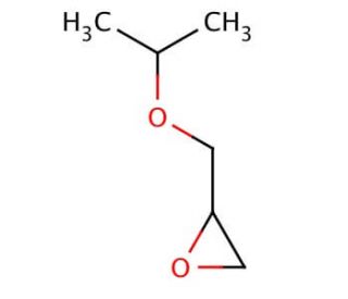 Glycidyl isopropyl ether (CAS 4016-14-2) - chemical structure image