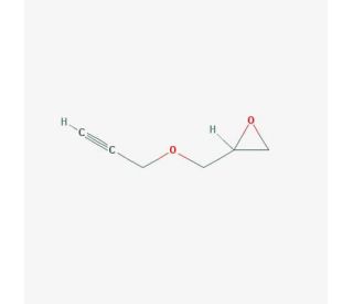Glycidyl propargyl ether (CAS 18180-30-8) - chemical structure image