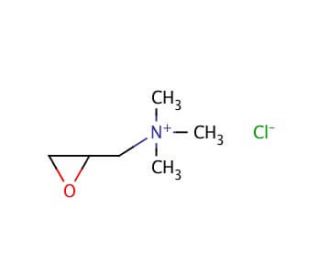 Glycidyltrimethylammonium chloride (CAS 3033-77-0) - chemical structure image